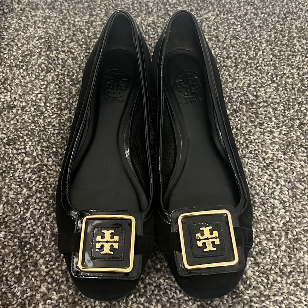 Tory Burch Suede Flats